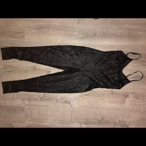 Faux Leather Fashion Nova  Jumpsuit